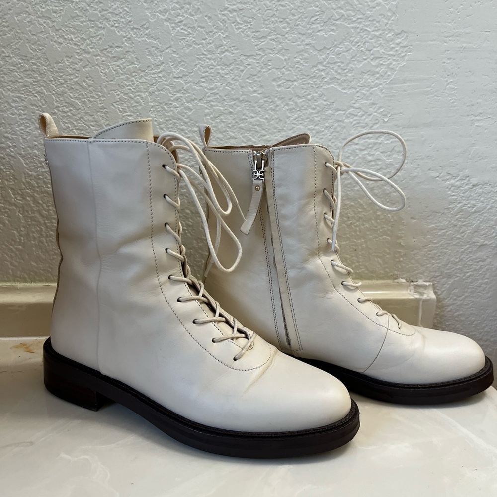Sam Edelman Women’s Nine Lace Up Ankle Boots Excellent condition Size 7.5